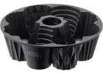 Kaiser 23.0064.6916, Muffin-Backform, Rund, Flache Oberfl&auml;che, 230 &deg;C, Schwarz,