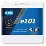 "KMC Kette e101 EPT Nabenschaltung 1/2 x 1/8", breit, 112 Glieder, silber"