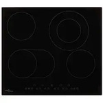 vidaXL Glaskeramik-Kochfeld mit 4 Platten Touch Control 6600 W