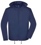 Men's Promo Jacket Windbreaker f&uuml;r Promotion und Freizeit blau, Gr. S