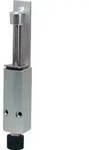 T&uuml;rfeststeller 1222.02 Alu.silberf.lack.Hubh.60mm T&uuml;rmontage KWS