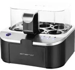 EMERIO EB-123177.1 Eierkocher Antihaftbeschichtung, mit Messbecher, BPA-frei Schwarz,