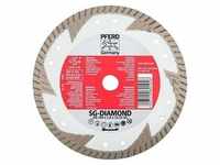 Diamanttrennscheibe - PFERD - für abrasive Materialien - Bohrung-Ø 22,23 mm -