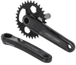 SHIMANO Kurbelgarnitur DEORE M6120-1, 32 Z&auml;hne, 175mm FCM6120-1, 2 Piece, 12-Fach