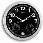 Wanduhr Mauldrive 30cm silber
