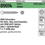 ZYLKOschraube R 89014 T-STAR 8x 240-T40 Stahl WIROX 50 St&uuml;ck SPAX