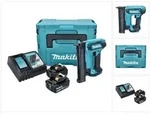 Makita DFN 350 RTJ Akku Stauchkopfnagler 18 V 15 - 35 mm + 2x Akku 5,0 Ah +