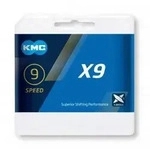 KMC Fahrradkette X9 Silber 114 Glieder