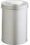 Durable 330510 Papierkorb 15l (&Oslash; x H) 260mm x 357mm Stahl Grau 1St.