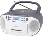 Reflexion RCR2260GR CD-Radio UKW AUX, CD, Kassette Grau-Wei&szlig;