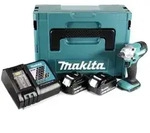 Makita DTD 156 RGJ Akku Schlagschrauber 18V 155Nm + 2x Akku 6,0Ah + Ladeger&auml;t +