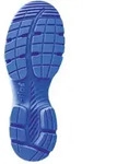 ESD Halbschuh SL 405 XP blue 2.0, W14, S1P, Sportline, Unisex, schwarz/royal blau,