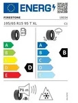 FIRESTONE Winterreifen 195/65 R15 TL 95T WINTERHAWK 4 XL LAML M+S 3PMSF