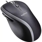 Logitech Corded Lasermaus M500s, USB, anthrazit, 4000 dpi, 7 Tasten
