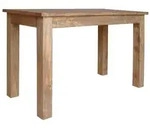 vidaXL Esstisch Massives Mahagoniholz 120x60x77 cm