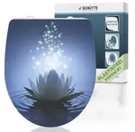 Duroplast HG WC-Sitz WATER LILY, mit Absenkautomatik und Schnellverschluss