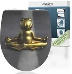 Duroplast HG WC-Sitz RELAXING FROG, mit Absenkautomatik und Schnellverschluss
