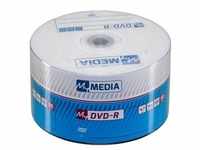 Verbatim 1x50 MyMedia DVD-R 4,7GB 16x Speed matt silver Wrap (69200) - DVD-R - 4