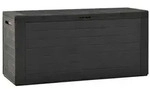vidaXL Gartenbox Anthrazit 116x44x55 cm