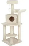 Kerbl Eck-Kratzbaum Zirkonia 130 cm Creme