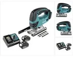 Makita DJV 180 RG Akku Stichs&auml;ge 18V + 2x Akku 6,0 Ah + Ladeger&auml;t
