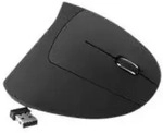 MediaRange Maus Wireless ergonomische Rechtsh&auml;nder, schwarz Eingabe / Ausgabe M&auml;use