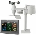 Wetterstation Comfort 5-in-1 20 x 13,8 cm grau