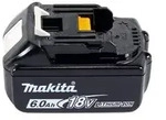 Makita DPO 600 G1 Akku Exzenterpolierer 18 V 150 mm XPT Brushless + 1x Akku 6,0...