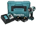 "Makita DTW 700 RGJ Akku Schlagschrauber 18 V 700 Nm 1/2" XPT Brushless + 2x Akku 6,0