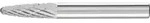 PFERD TOOLS 21117326 Fr&auml;sstift Rundbogen L&auml;nge 55mm Produktabmessung, &Oslash; 6mm