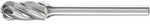 Fr&auml;sstift - PFERD - Hartmetall - Schaft-&Oslash; 3 mm - Walzenrundform - f&uuml;r Aluminium -