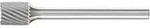 PFERD TOOLS 21200353 Fr&auml;sstift Zylinder L&auml;nge 37mm Produktabmessung, &Oslash; 6mm