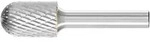 "Fr&auml;sstift "PFERD" - Hartmetall - Schaft-&Oslash; 8 mm - walzenrundform - Zahnung 3 PLUS -
