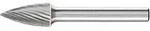 PFERD TOOLS 21122606 Fr&auml;sstift Spitzbogen L&auml;nge 60mm Produktabmessung, &Oslash; 10mm