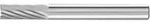 PFERD TOOLS 21100206 Fr&auml;sstift Zylinder L&auml;nge 55mm Produktabmessung, &Oslash; 6mm