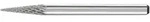 PFERD TOOLS 21214143 Fr&auml;sstift Kegel L&auml;nge 41mm Produktabmessung, &Oslash; 3mm