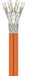 goobay Duplex Netzwerkkabel CAT 7aS/FTP PiMF orange 500 m