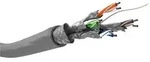 goobay CAT 6 Netzwerkkabel S/FTP PiMF AWG 26/7 grau 100 m