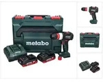 Metabo BS 18 LT BL Q Akku Bohrschrauber 18 V 75 Nm Brushless + 2x Akku 4,0 Ah +