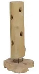 vidaXL Weinst&auml;nder f&uuml;r 8 Flaschen 40x30x80 cm Massivholz Teak