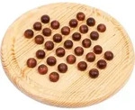 Small Foot 2933 Solit&auml;r Holzkugel Brettspiel 21cm