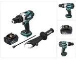 Makita DHP 458 G1 Akku Schlagbohrschrauber 18 V 91 Nm + 1x Akku 6,0 Ah - ohne