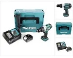 Makita DDF 458 RT1J 18V Akku Bohrschrauber 91 Nm im Makpac mit 1x BL 1850 B 5,0 Ah