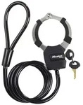 Master Lock 8275EURDPROBLK Kabelschloss Schwarz Schl&uuml;sselschloss