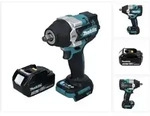 Makita DTW 700 F1 Akku Schlagschrauber 18 V 700 Nm 1/2" XPT Brushless + 1x Akku...