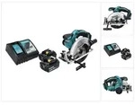 Makita DSS 611 RG Akku Handkreiss&auml;ge 18 V 165 mm + 2x Akku 6,0 Ah + Ladeger&auml;t