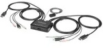 StarTech.com 2-Port USB DisplayPort KVM Switch - 4K 60 Hz - UHD DP 1.2 USB-KVM