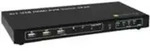 TECHly IDATA-KVM-HDMI4U 4 Port KVM-Umschalter HDMI USB 3840 x 2160 Pixel
