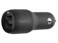 Belkin BOOST CHARGE Dual Charger - Auto-Netzteil - 24 Watt - 4.8 A - 2