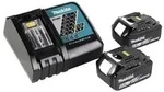 "Makita DTW 300 RGJ Akku Schlagschrauber 18 V 330 Nm 1/2" Brushless + 2x Akku...